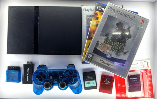 Console sony ps2 slim - console,