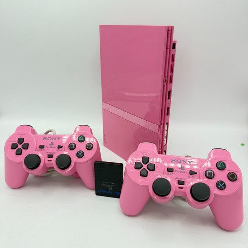 Console ps2 slim rosa - rosa, 2