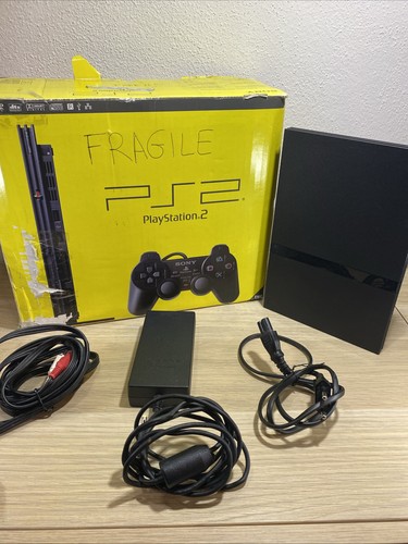 Ps2 slim nera scph - nera, scph-70004