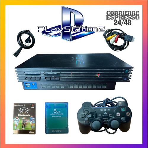 Console playstation ps2 fat - console,